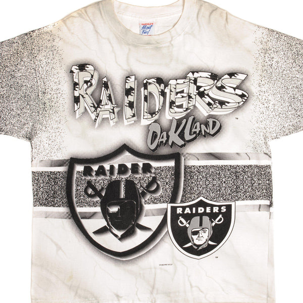 CAMISETA ANTIGUA DE LA NFL DE LOS OAKLAND RAIDERS DE 1995, TALLA XL