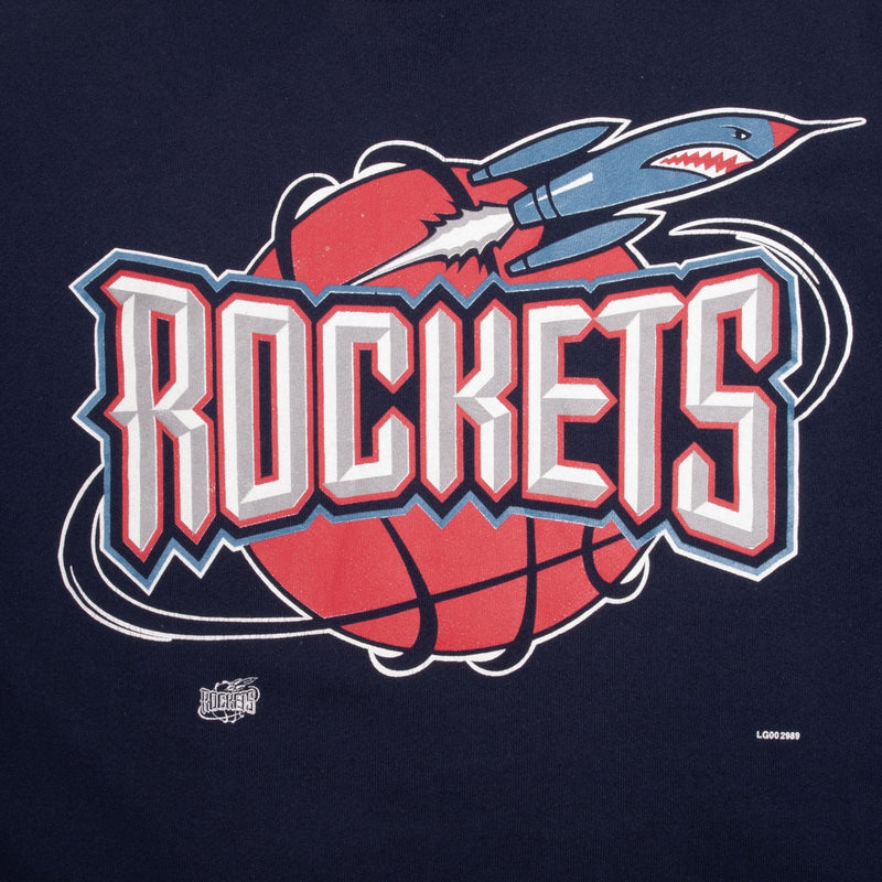 Vintage NBA Houston Rocket Tultex Sweatshirt 1990S Size Large 