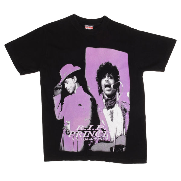 Vintage Prince RIP 1958 - 2016 Tee Shirt Size Large