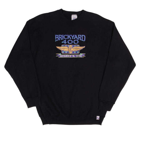 Vintage Nascar Brickyard 400 1995 Logo 7 Sweatshirt Size XL Made In USA