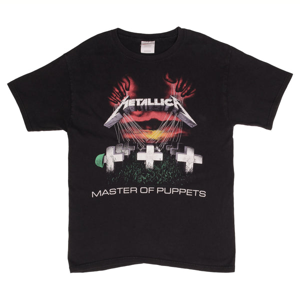 Vintage Metallica Master Of Puppets Tee Shirt 2007 Size Medium