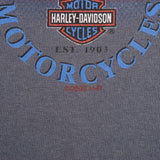 Vintage Harley Davidson Amsterdam 2003 Tank Top Tee Shirt Size Large Made In USA