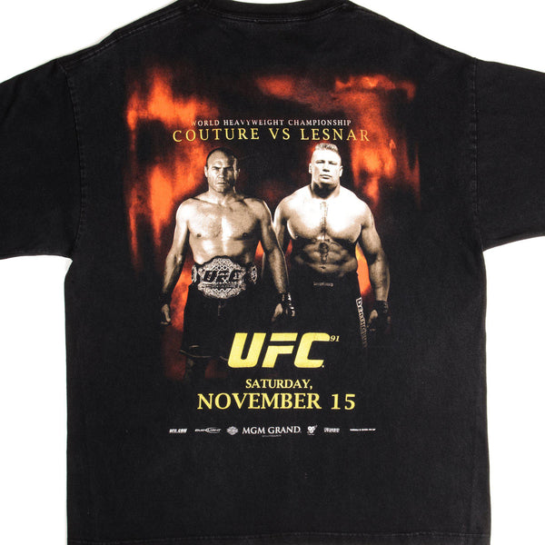 CAMISETA VINTAGE UFC COUTURE VS LESNAR 2008 TALLA XL