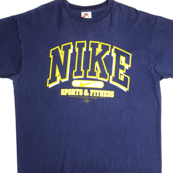 CAMISETA VINTAGE NIKE AÑOS 90 TALLA XL FABRICADA EN EE. UU.