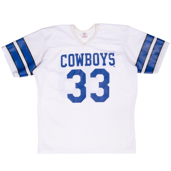 Vintage Nfl Dallas Cowboys #33 1980S Rawlings Jersey Size XL