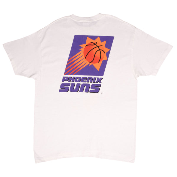 Vintage Nba Phoenix Suns Arizona Tobacco Prevention 1996 Tee Shirt XL Made In Usa With Single Stitch Sleeves