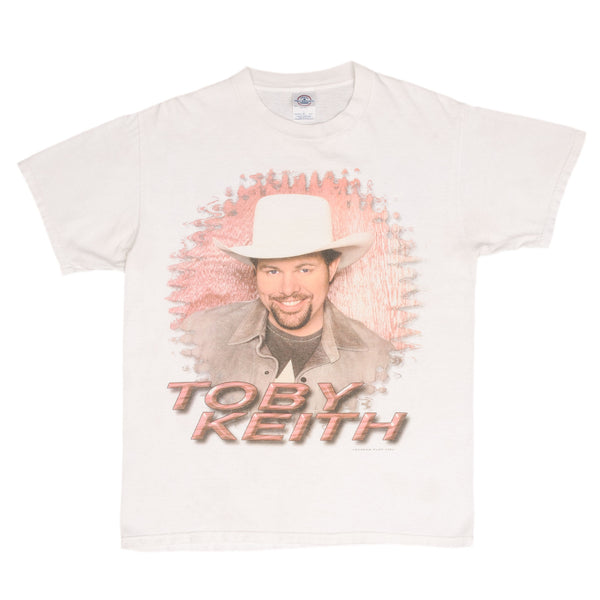 Vintage Toby Keith Shock'n Y'all Tour Tee Shirt 2003 Size Medium