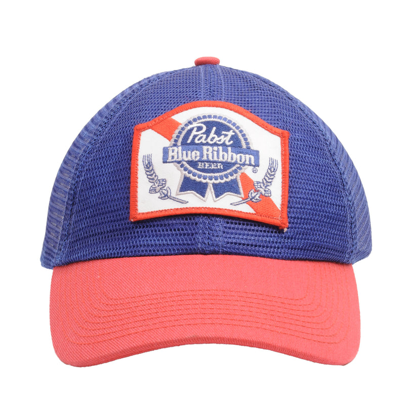 Vintage Pabst Blue Ribbon 1990S Snap Back Trucker Cap