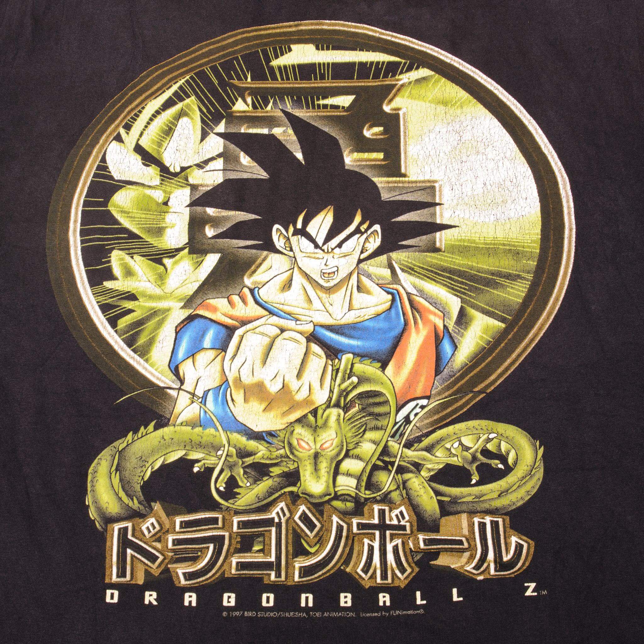 Vintage Dragon Ball Z Goku T-Shirt (Size Large) order