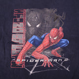 VINTAGE MARVEL SPIDERMAN 2 TEE SHIRT 2004 SIZE XL