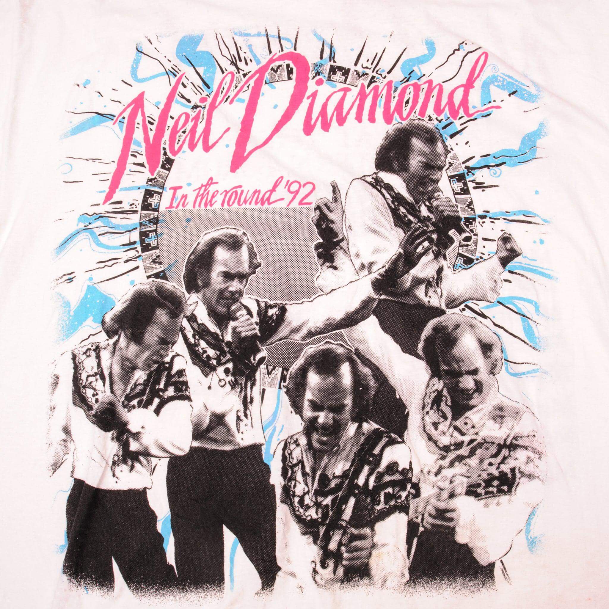 Dead Stock Neil Diamond Australia Nice Man 1992 T-Shirt deals / Size Large Men