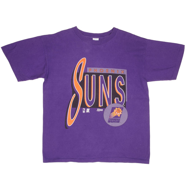 Vintage Nba Phoenix Suns 1990S Tee Shirt Size Xl Made In USA With Single Stitch Sleeves