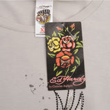 Vintage Ed Hardy By Christian Audigier Tiger Eagle Rhinestones Tee Shirt 2000S Size Medium