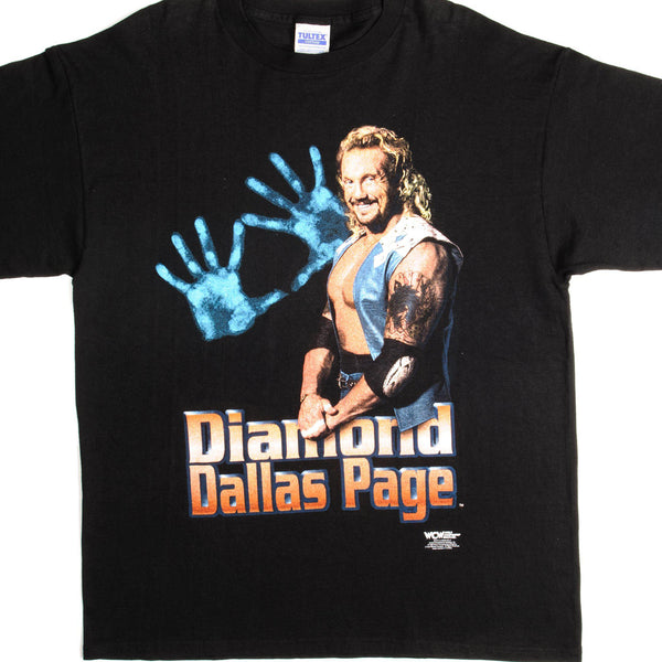 CAMISETA DE LUCHA ANTIGUA WCW DIAMOND DALLAS PAGE 1998 TALLA XL