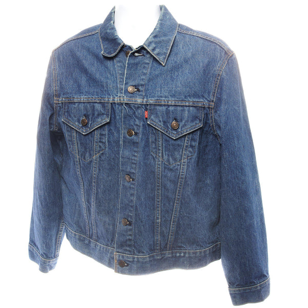 CHAQUETA VINTAGE LEVIS DE UNA SOLA COSTURA, TALLA 44, FABRICADA EN EE. UU.