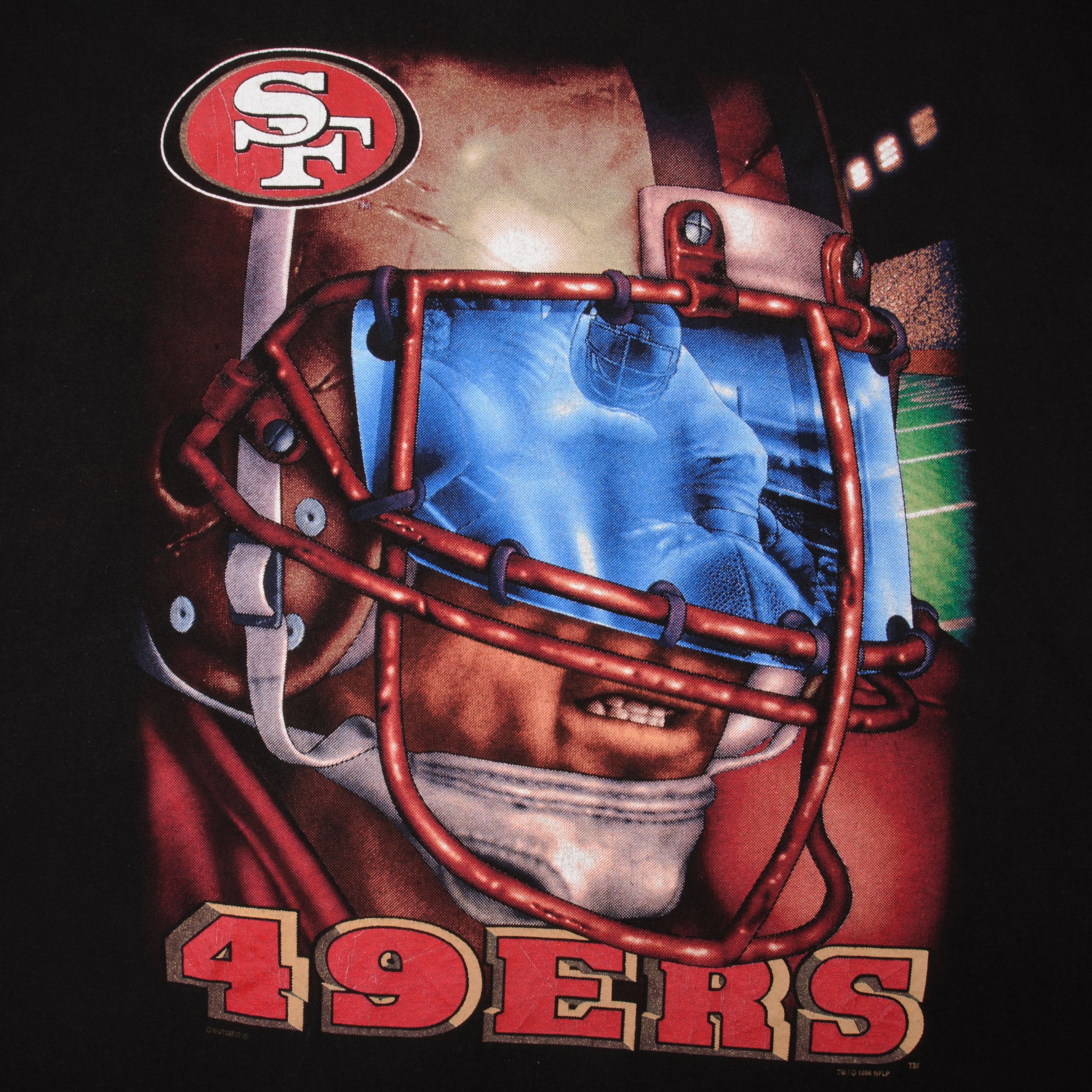 Vintage NFL San Francisco 49ers 1996 Tee Shirt Size 2XL