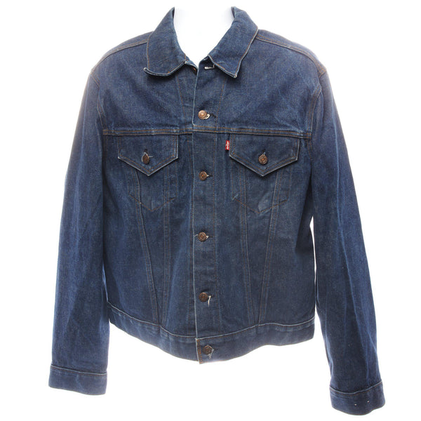 CHAQUETA VINTAGE LEVIS TIPO III DE UNA SOLA COSTURA, TALLA 46L, FABRICADA EN EE. UU.