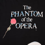 Vintage The Phantom Of The Opera Tee Shirt 1990S Size Large Made In USA With Single Stitch Sleeves