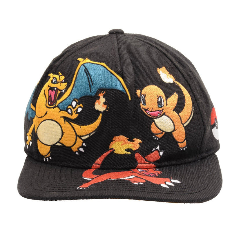 Vintage Nintendo Pokemon Fire Starters Charisar Charmeleon Charmender Cap 2014