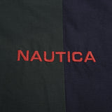 VINTAGE NAUTICA REVERSIBLE WINDBREAKER SAIL JACKET 1990S SIZE MEDIUM