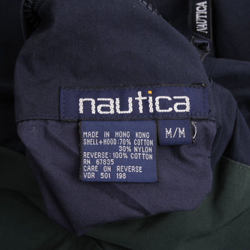 Vintage Nautica Reversible Windbreaker Sail Jacket 1990S Size Medium