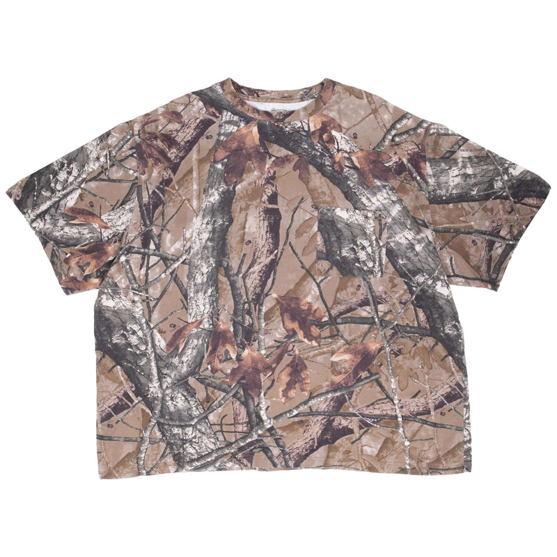 Vintage Hunting Fusion 3D Camo Pocket Tee Shirt Size 3XL