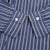 Vintage Ralph Lauren Stripped Blue Classic Shirt 1990S Size Medium