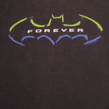 Vintage Dc Comics The Riddler Batman Forever Tee Shirt 1996 Size XL Youth Made In USA With Single Stitch Sleeves