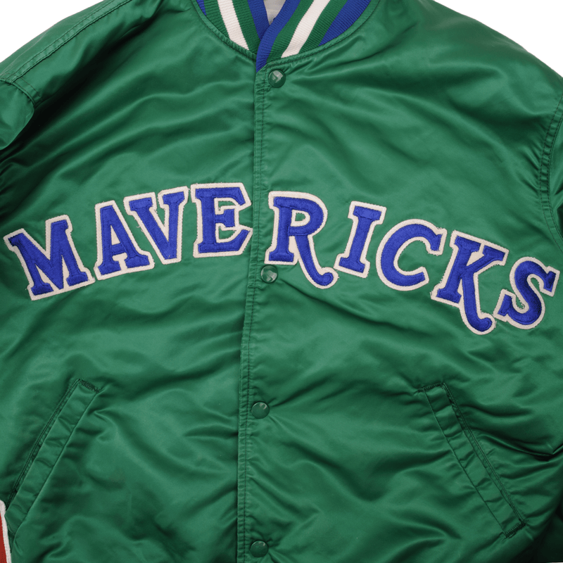 Vintage Starter NFL Dallas Mavericks Sateen Jacket 1990s XL Made In USA