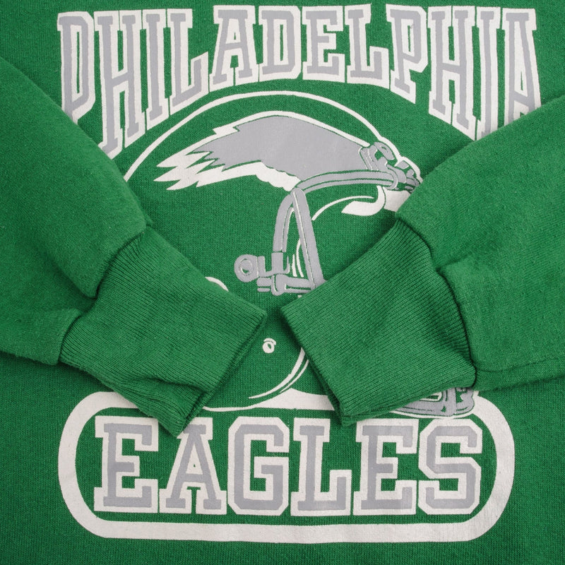 Vintage NFL Philadelphia Eagles 1980s Sweatshirt Size Medium Made In USA