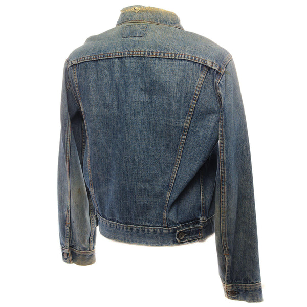 CHAQUETA VINTAGE LEVIS DE UNA SOLA COSTURA, TALLA 43, FABRICADA EN EE. UU.