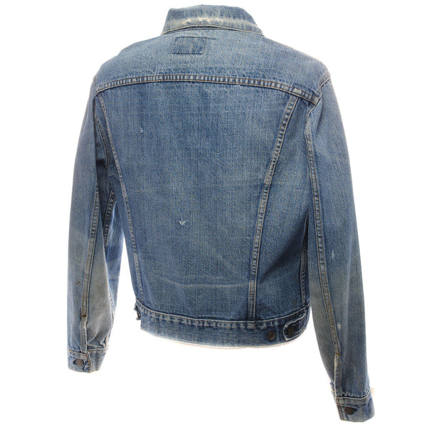 CHAQUETA VINTAGE LEVIS DE UNA SOLA COSTURA, TALLA 46, FABRICADA EN EE. UU.