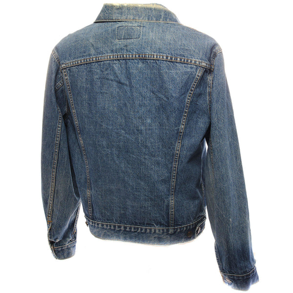 CHAQUETA VINTAGE LEVIS DE UNA SOLA COSTURA, TALLA 46, FABRICADA EN EE. UU.