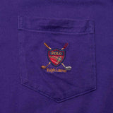 Vintage Ralph Lauren Purple Polo Shirt 1990S Size Medium