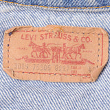 VINTAGE LEVIS TYPE 3 JACKET 2 POCKETS SINGLE STITCH 1980S SIZE 40 MADE IN CANADA