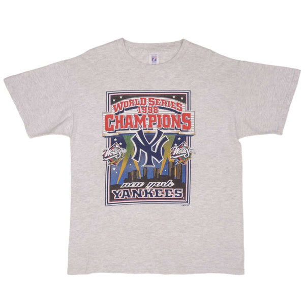 Vintage Mlb New York Yankees World Series Champions 1998 Tee Shirt Size Large