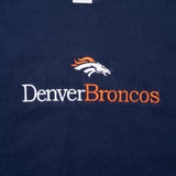 Vintage Nfl Denver Broncos Embroidered 1990S Tee Shirt Size Medium