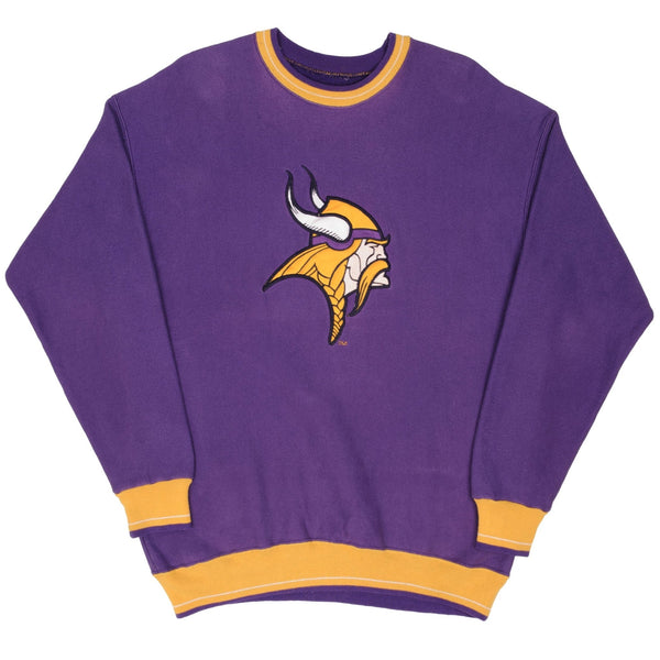 Vintage NFL Minnesota Vikings Legends Athletic Sweatshirt 1990S Size XL Made In USA