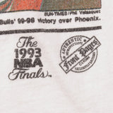 CAMISETA VINTAGE NBA CHICAGO BULLS VS SUNS AÑOS 90 TALLA GRANDE FABRICADA EN EE. UU.