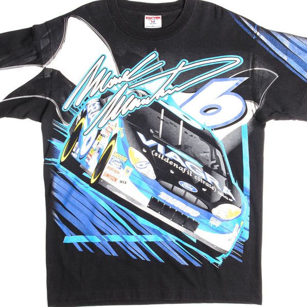 復古 NASCAR MARK MARTIN #6 VIAGRA T 卹尺寸大號美國製造