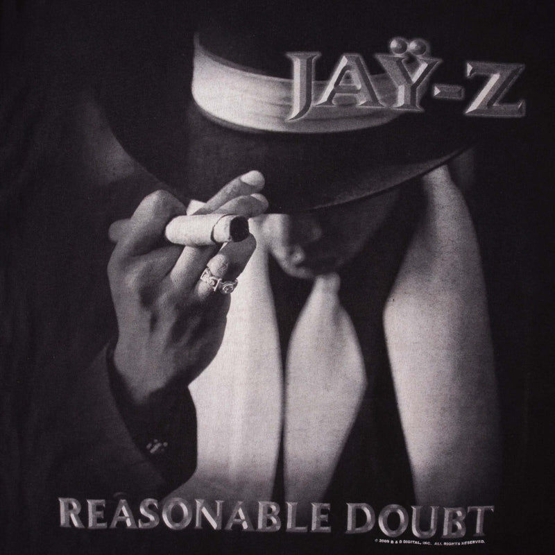 Vintage Jay Z Reasonable Doubt 2009 Tee Shirt Size Medium