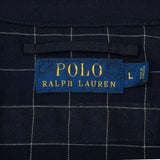 Vintage Polo Ralph Lauren Black Harrington Golf Jacket Size Large