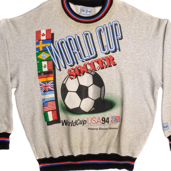 SUDADERA VINTAGE COPA DEL MUNDO DE FÚTBOL ESTADOS UNIDOS 1994 TALLA XL