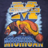 VINTAGE UNIVERSITY OF MICHIGAN TEE SHIRT SIZE 2XL