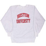 Vintage Champion Reverse Weave Boston University Sweatshirt 1990-Mid 1990S Size XL