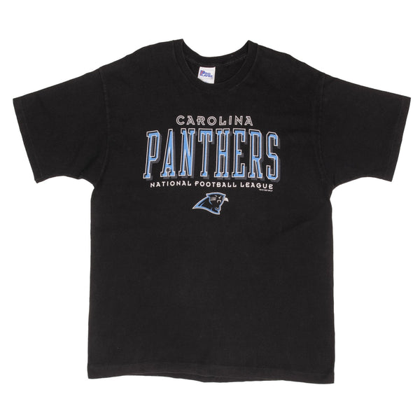 Vintage Nfl Carolina Panthers Tee Shirt 1997 Size Xl Made In Usa With Single Stitch Sleeves