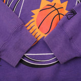 Vintage NBA Phoenix Suns Logo 7 Sweatshirt 1990s Size XL Made In USA