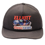 Vintage Nascar Bill Elliott Coors Light 1990S Trucker Cap Made In USA