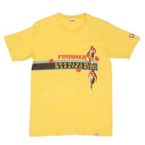 Vintage Crazy Shirt Honolulu Marathon Finisher 1985 Tee Shirt Small Made In Usa With Single Stitch Sleeves