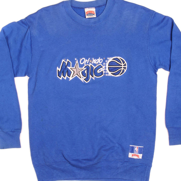 SUDADERA VINTAGE NBA ORLANDO MAGIC TALLA MEDIANA FABRICADA EN EE. UU.